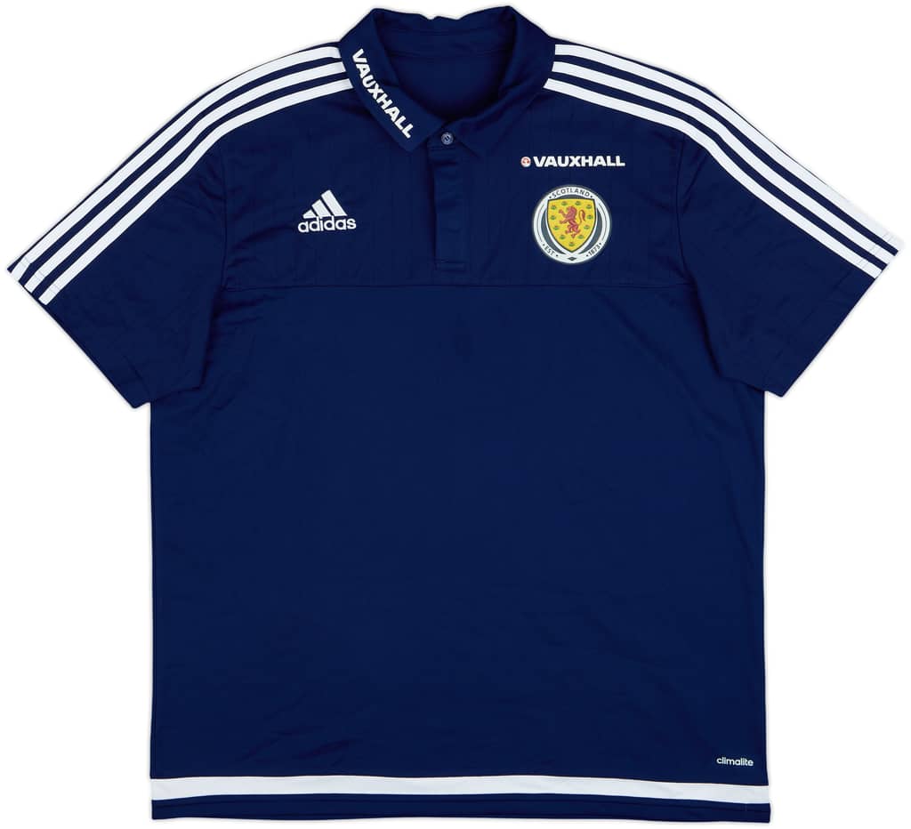 2015-16 Scotland adidas Polo Shirt - 10/10 - (XL)