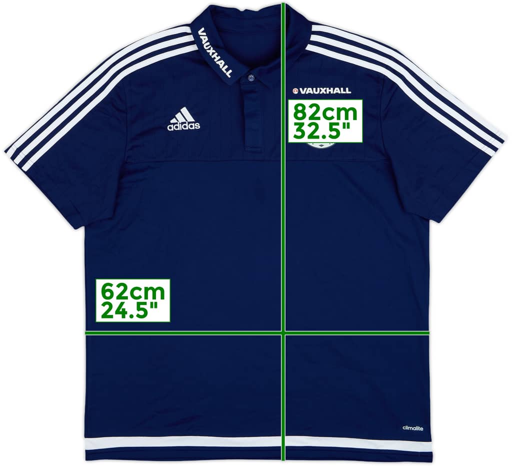 2015-16 Scotland adidas Polo Shirt - 10/10 - (XL)