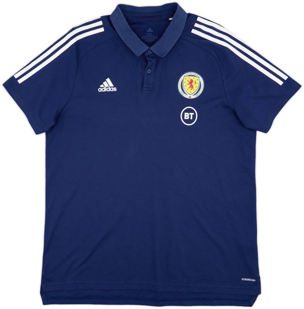 2020-21 Scotland adidas Polo Shirt - 7/10 - (XXL)