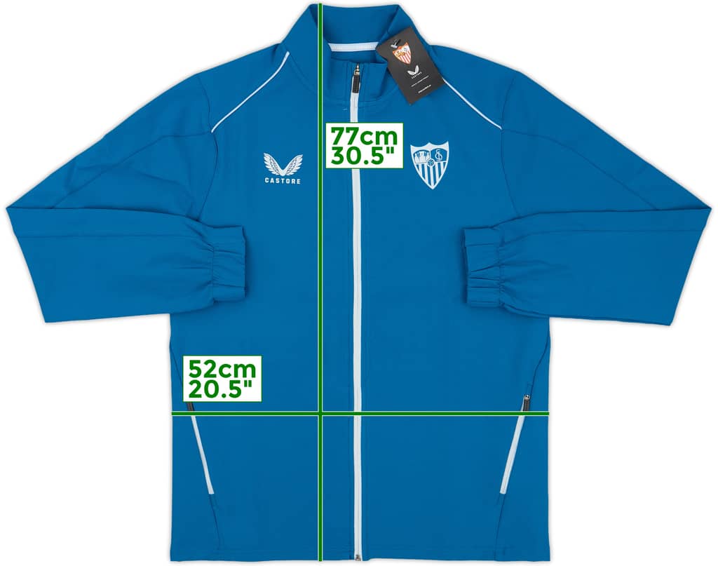 2023-24 Sevilla Castore Track Jacket (S)