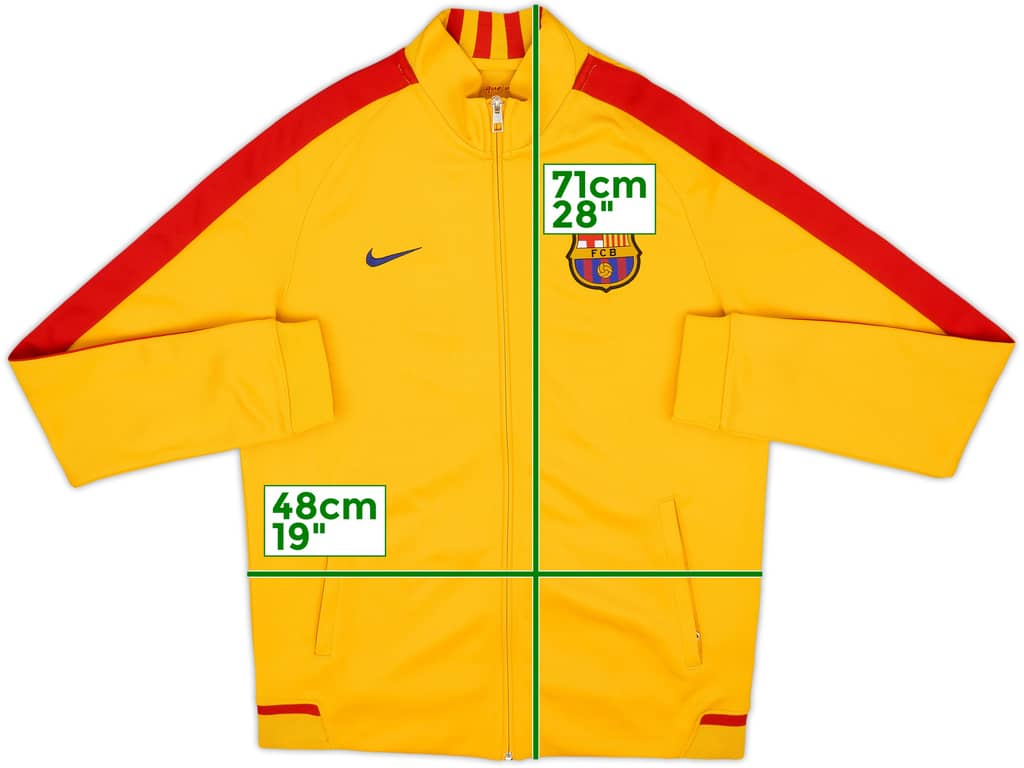 2015-16 Barcelona Nike Track Jacket - 9/10 - (M)