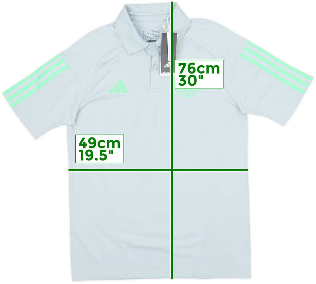 2023-24 Celtic adidas Polo Shirt (S)