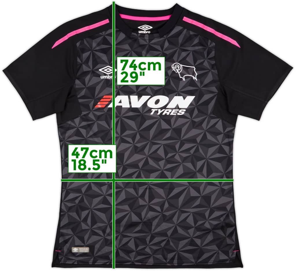2017-18 Derby County Third Shirt - 10/10 - (M)