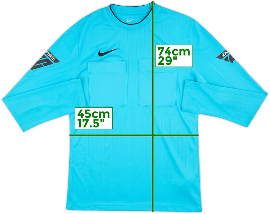 2023-24 Nike Referee L/S Shirt - 7/10 - (M)