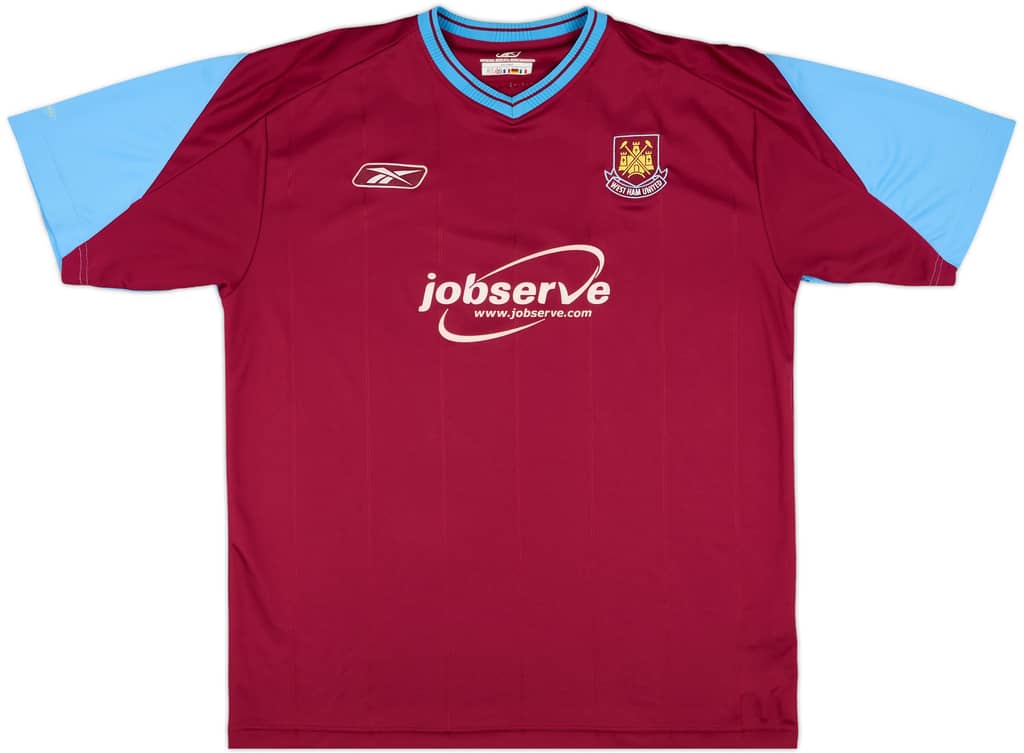 2003-05 West Ham Home Shirt - 9/10 - (L)
