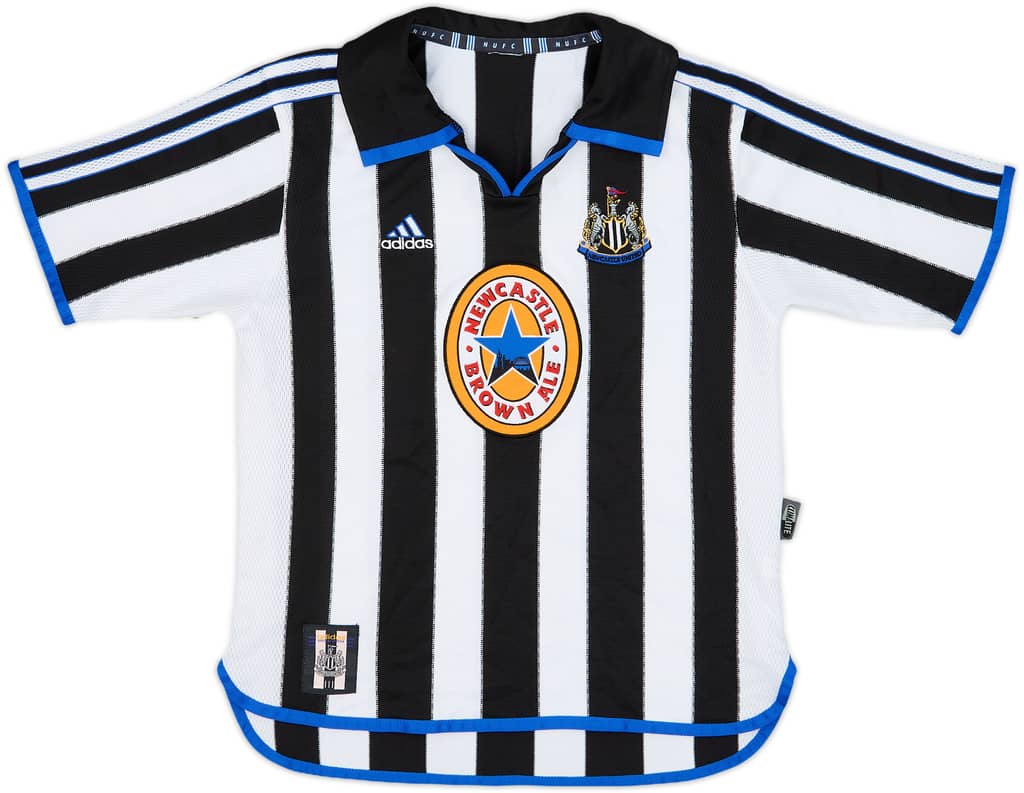 1999-00 Newcastle Home Shirt - 9/10 - (L.Boys)