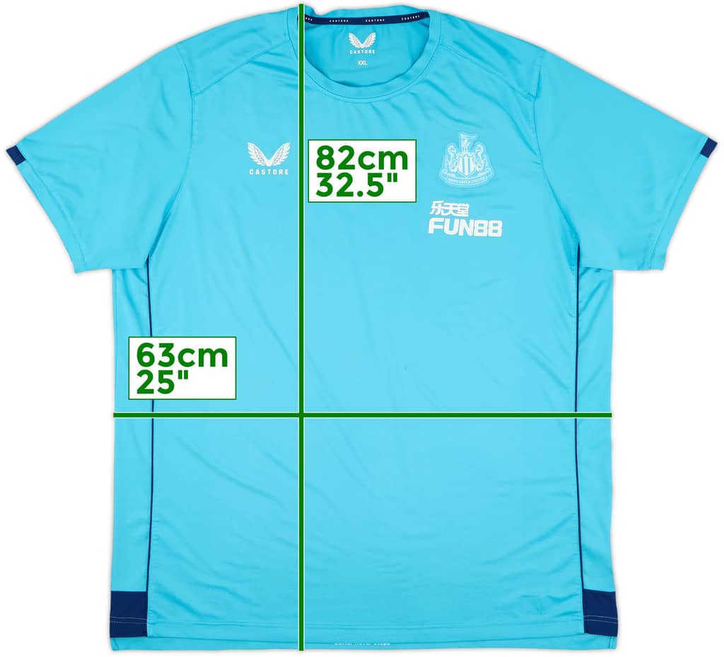 2022-23 Newcastle Castore Training Shirt - 9/10 - (XXL)