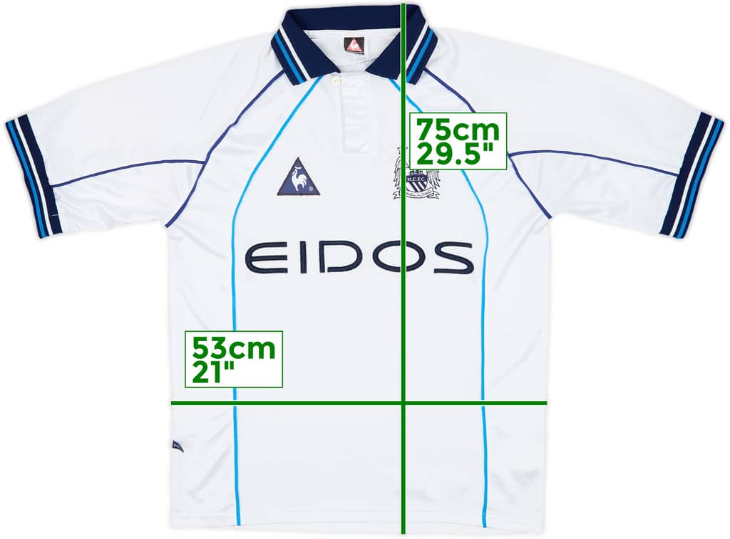 1999-00 Manchester City Away Shirt - 7/10 - (M)