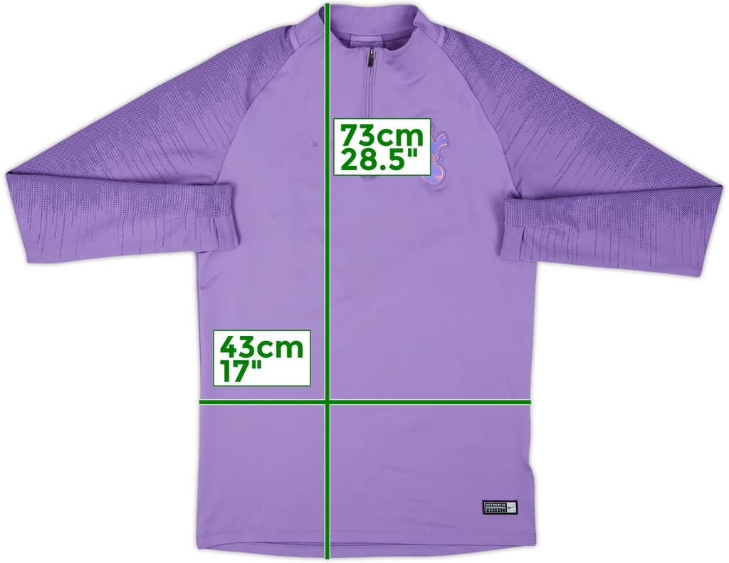 2019-20 Tottenham Nike 1/4 Zip Drill Top - 3/10 - (S)