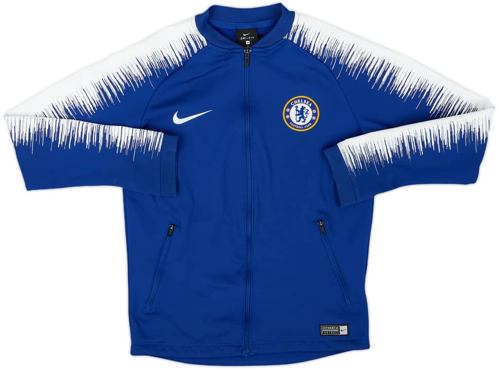 2018-19 Chelsea Nike Track Jacket - 8/10 - (M.Boys)