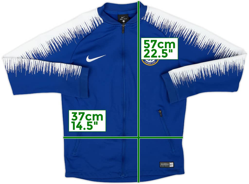 2018-19 Chelsea Nike Track Jacket - 8/10 - (M.Boys)