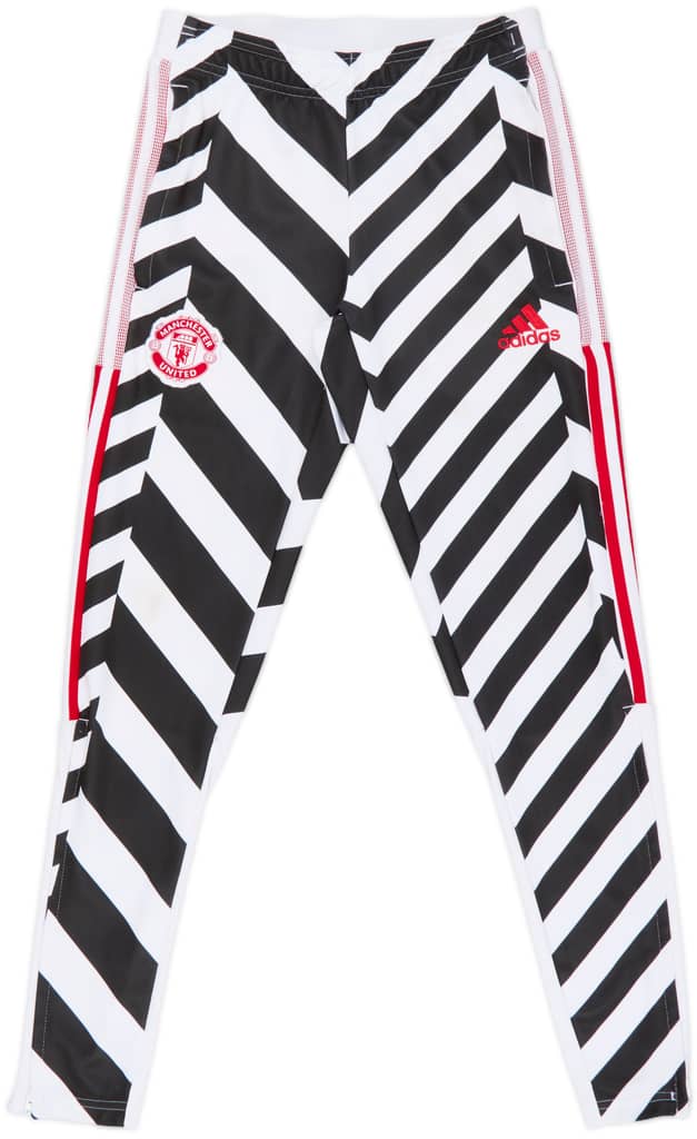 2020-21 Manchester United adidas Track Pants/Bottoms - 6/10 - (XS)