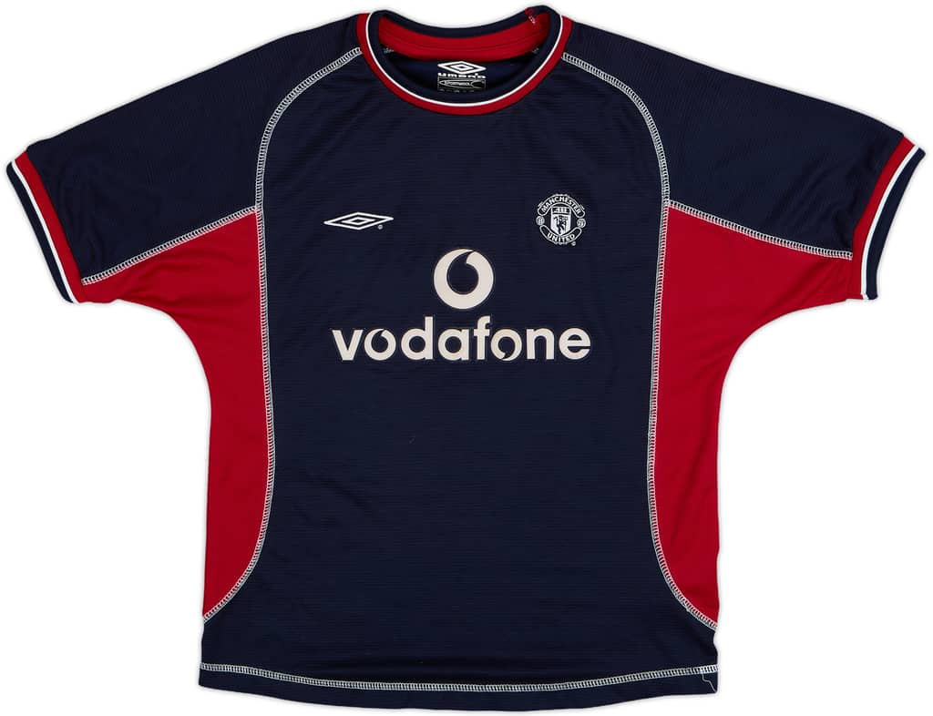 2000-01 Manchester United Third Shirt - 8/10 - (M.Boys)