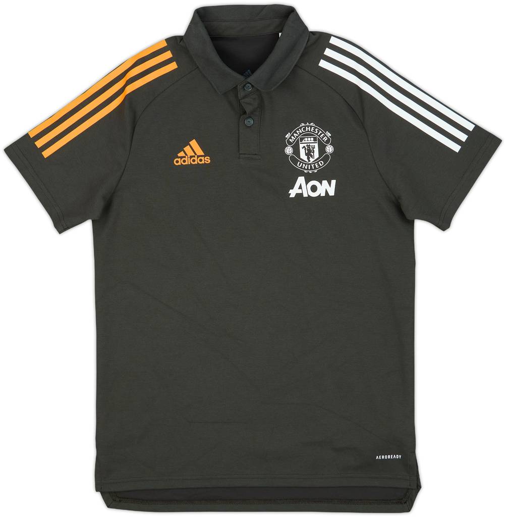 2020-21 Manchester United adidas Polo Shirt - 9/10 - (S)