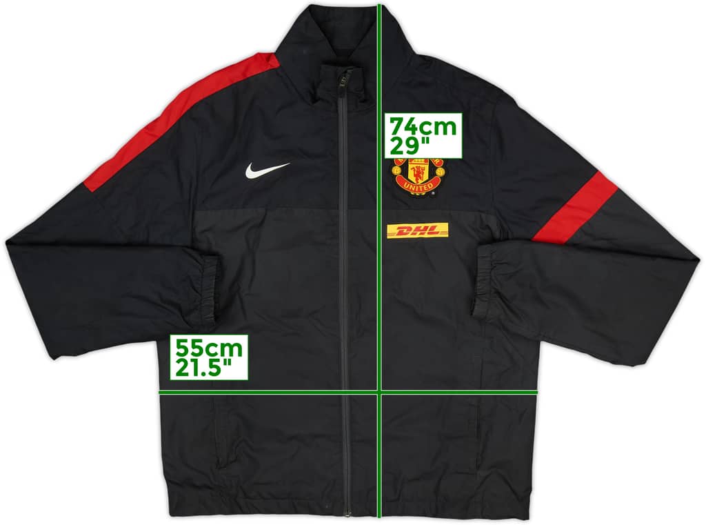 2012-13 Manchester United Nike Track Jacket - 7/10 - (M)