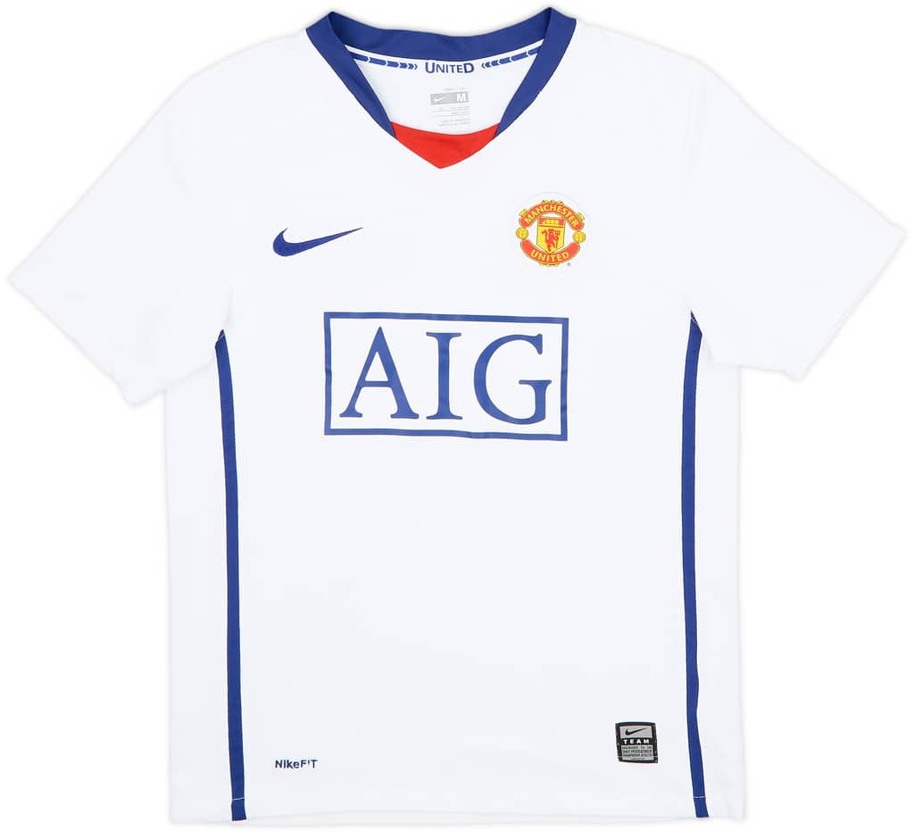 2008-10 Manchester United Away Shirt - 8/10 - (M.Boys)