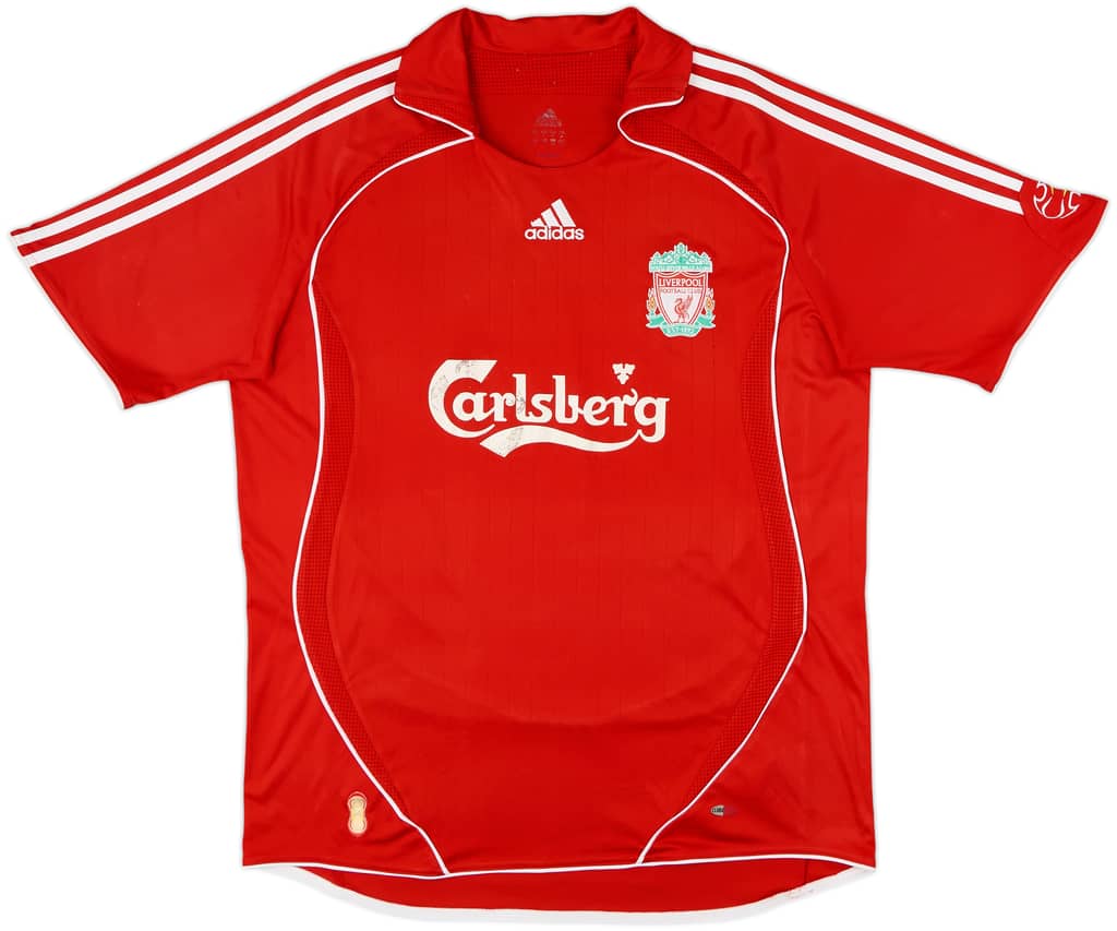 2006-08 Liverpool Home Shirt Alonso #14 - 5/10 - (L)