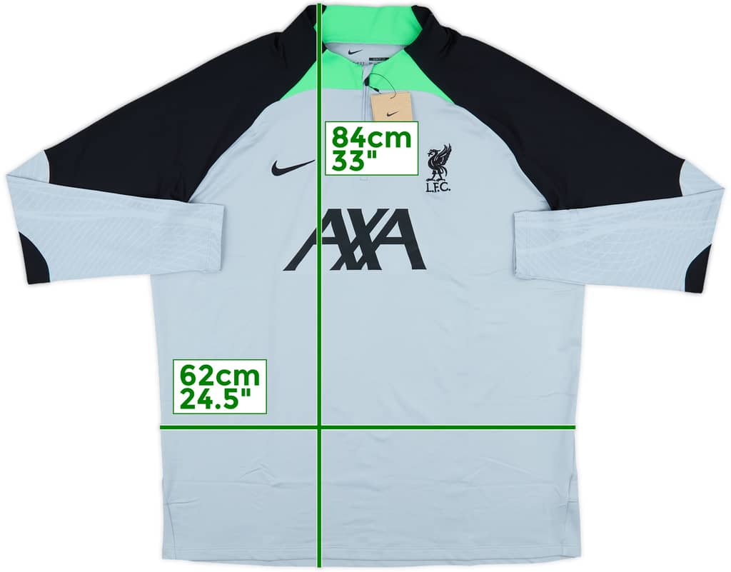 2023-24 Liverpool Nike 1/4 Zip Drill Top (XXL)
