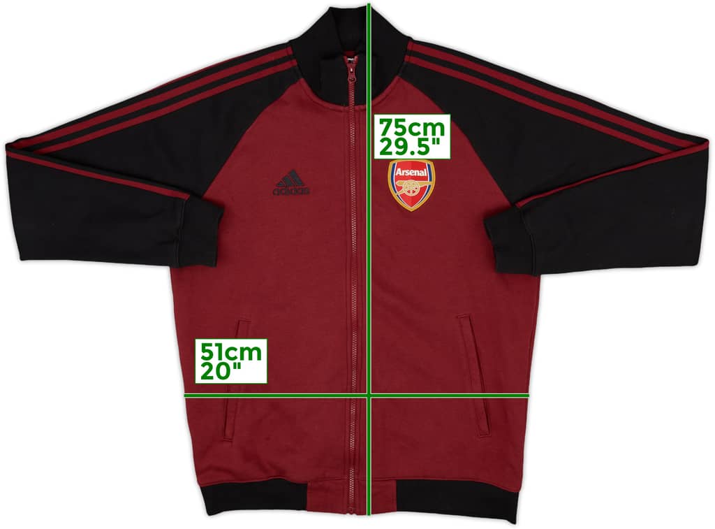 2021-22 Arsenal adidas Track Jacket - 9/10 - (M)