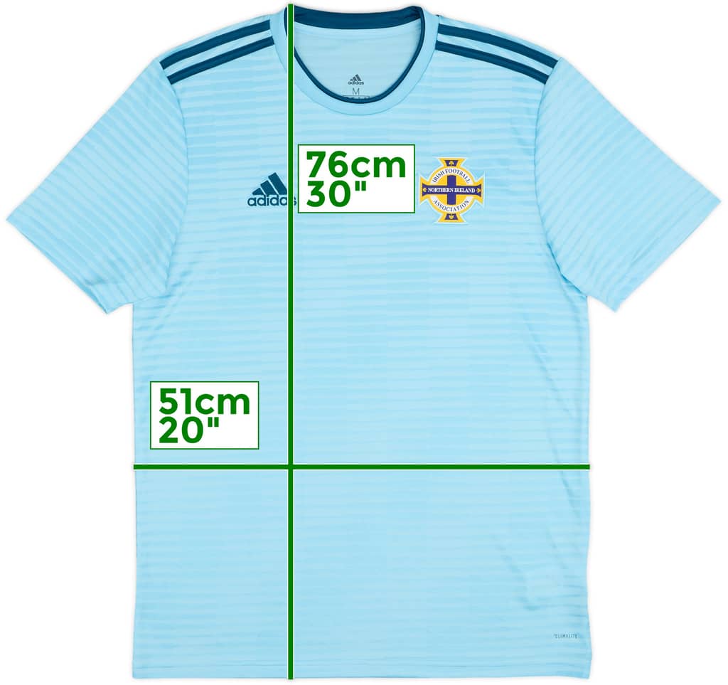2018-19 Northern Ireland Away Shirt - 10/10 - (M)