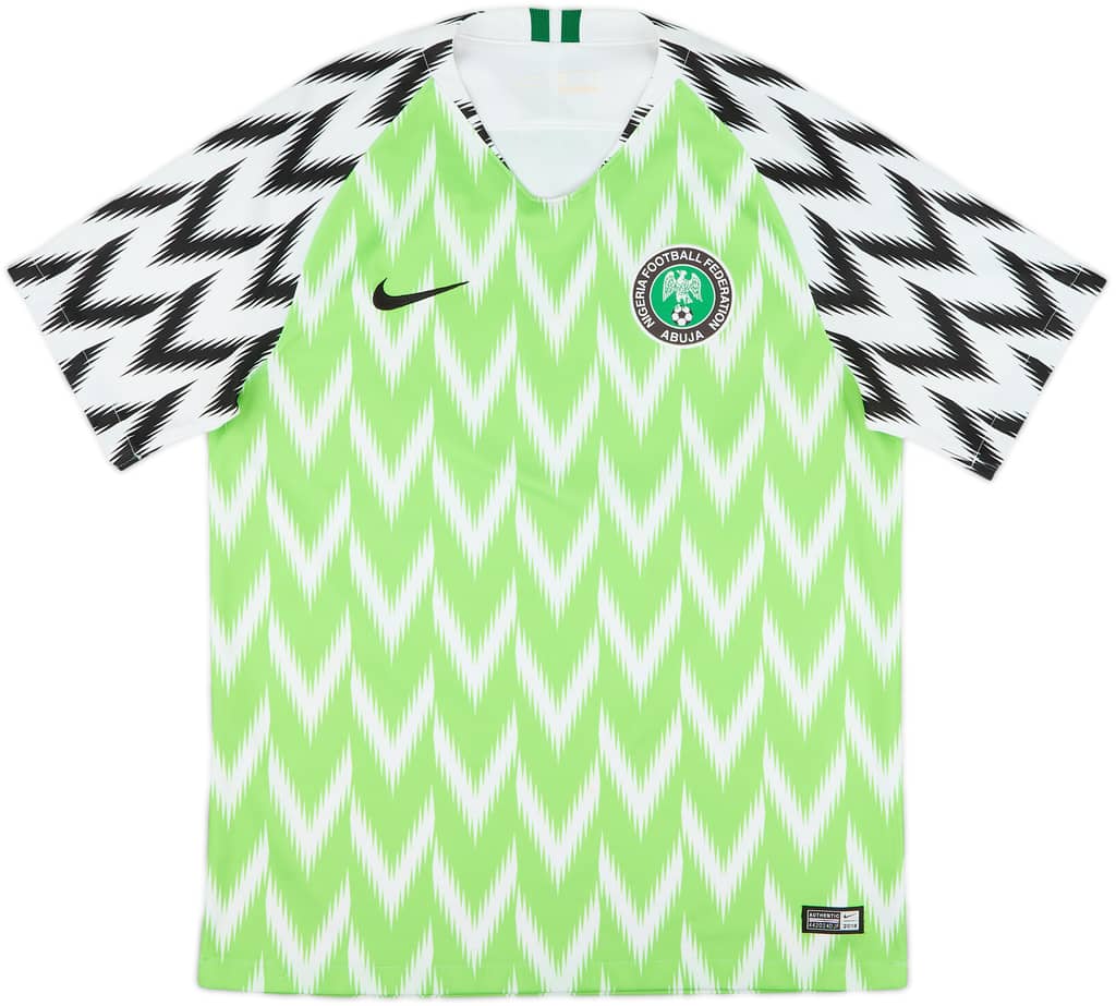 2018-19 Nigeria Home Shirt - 9/10 - (M)
