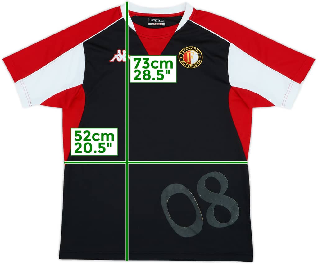 2008-09 Feyenoord Kappa Training Shirt - 6/10 - (L)