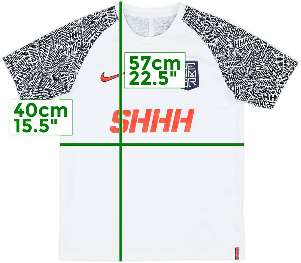 2019-20 Nike x Neymar 'Silencio' Signature Shirt - 6/10 - (M.Boys)