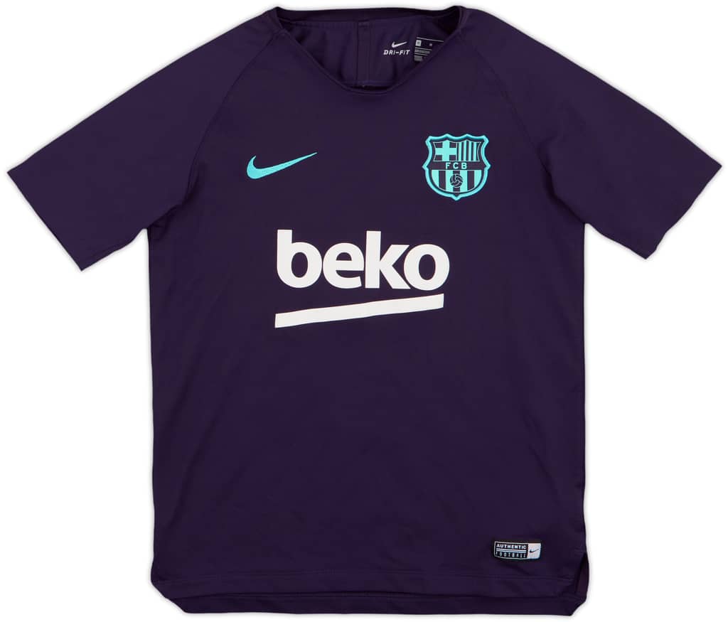 2018-19 Barcelona Nike Training Shirt - 9/10 - (M.Boys)