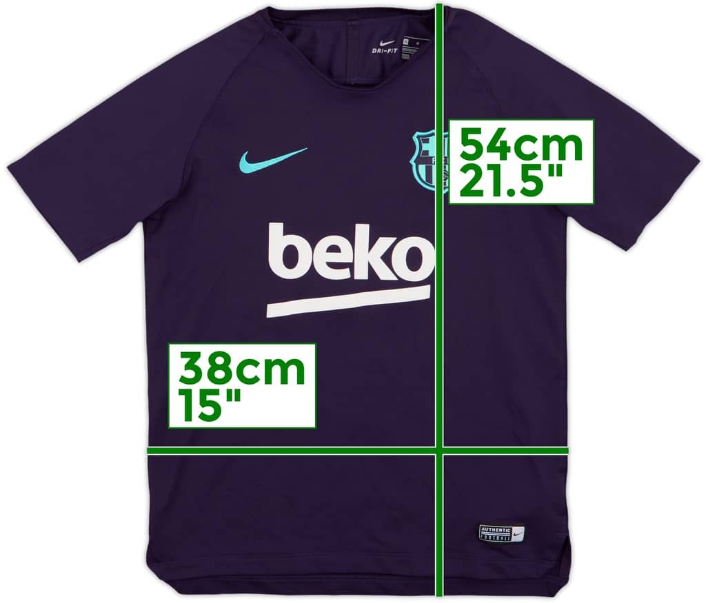 2018-19 Barcelona Nike Training Shirt - 9/10 - (M.Boys)