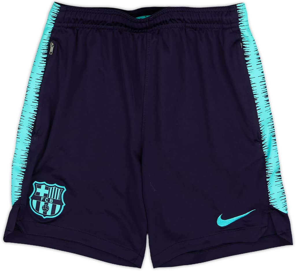 2018-19 Barcelona Nike Training Shorts - 9/10 - (M.Boys)