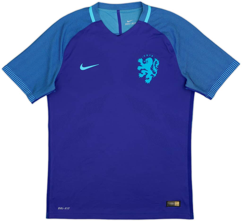 2016 Netherlands Authentic Away Shirt - 8/10 - (M)