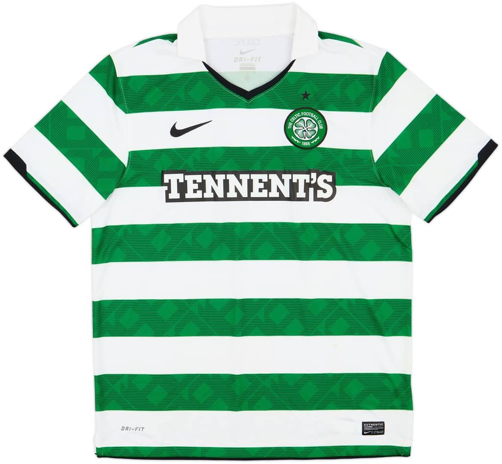 2010-12 Celtic Home Shirt - 8/10 - (L)