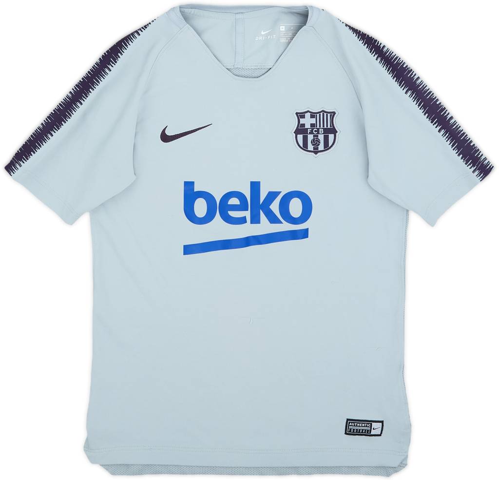 2018-19 Barcelona Nike Training Shirt - 8/10 - (M.Boys)