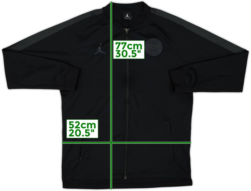2018-19 Paris Saint-Germain Jordan/Nike Track Jacket - 10/10 - (L)