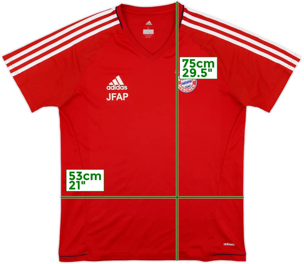 2017-18 Bayern Munich adidas Staff Issue Training Shirt JFAP - 5/10 - (L)