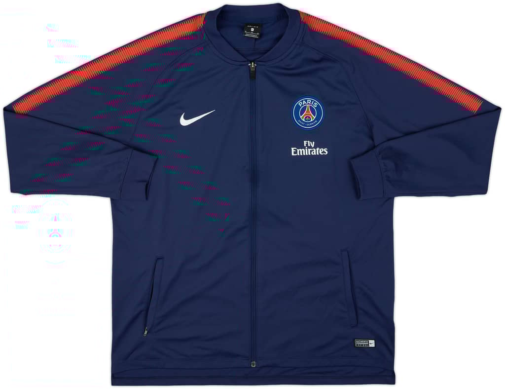 2017-18 Paris Saint-Germain Nike Track Jacket - 9/10 - (XL)