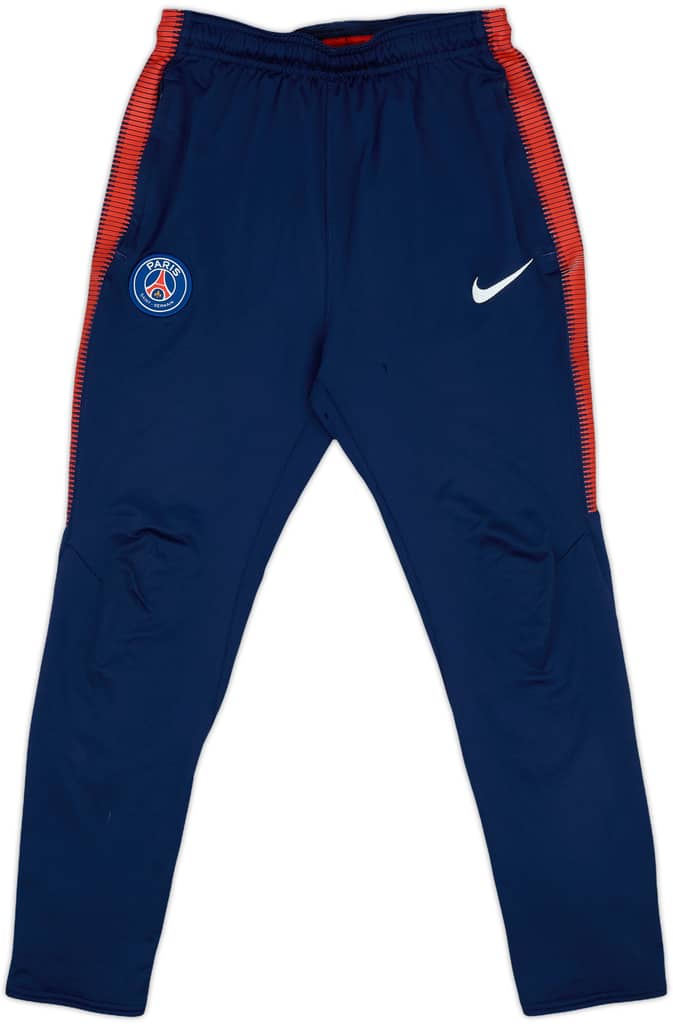 2017-18 Paris Saint-Germain Nike Track Pants/Bottoms - 5/10 - (L.Boys)