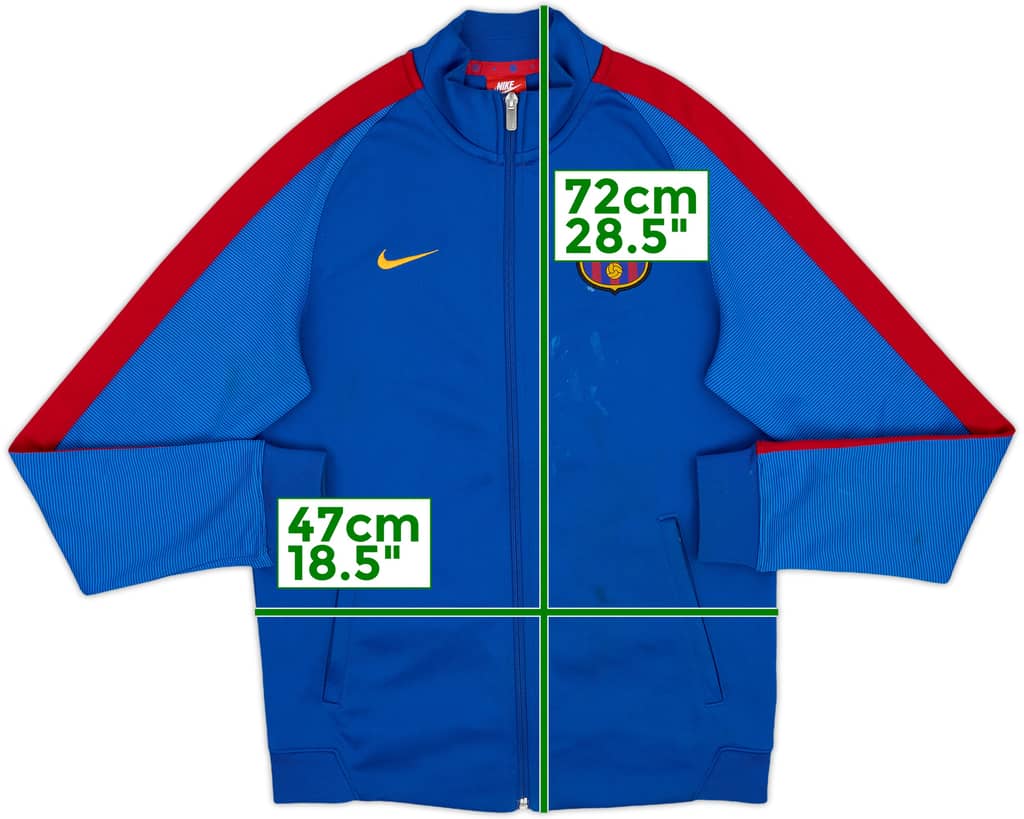 2016-17 Barcelona Nike Track Jacket - 5/10 - (S)