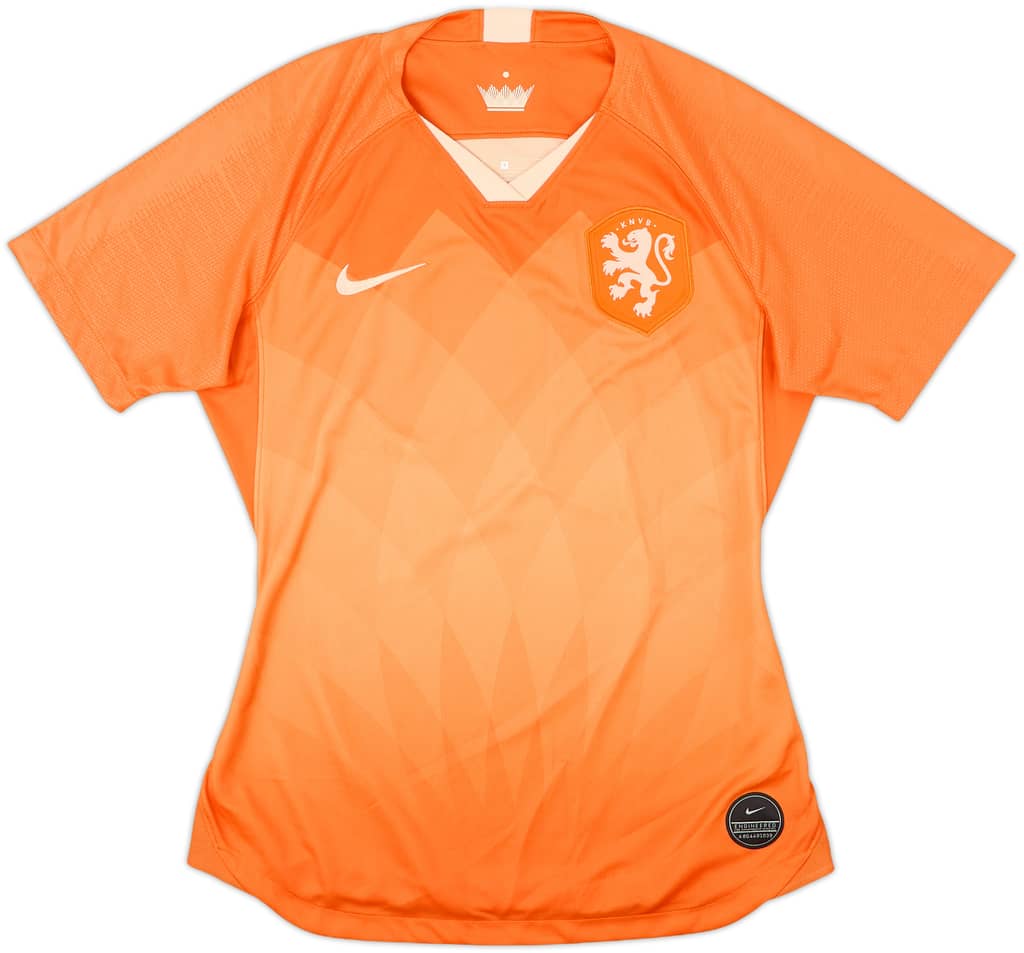 2019-20 Netherlands Women's Home Shirt - 8/10 - (Women's S)