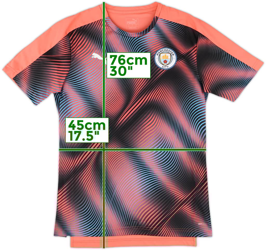 2019-20 Manchester City Puma Training Shirt - 10/10 - (M)