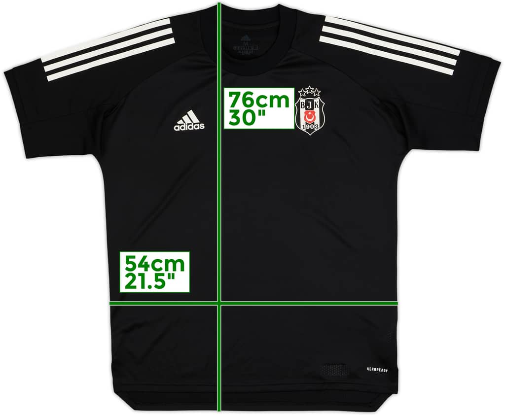 2020-21 Besiktas adidas Training Shirt - 10/10 - (M)
