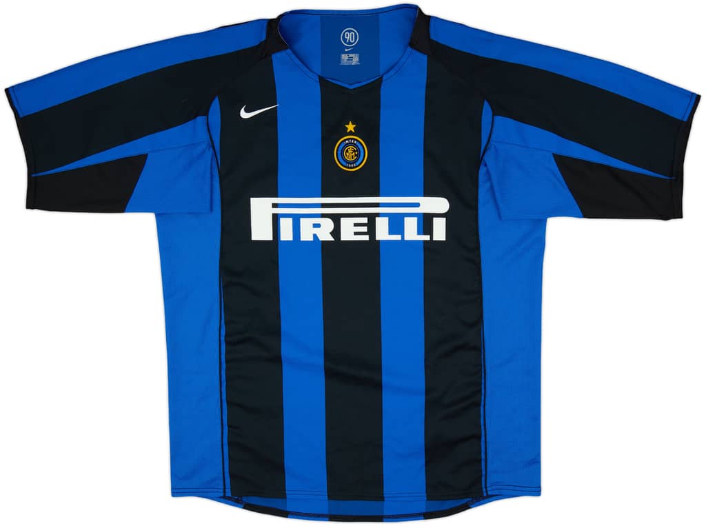 2004-05 Inter Milan Home Shirt - 9/10 - (XL)