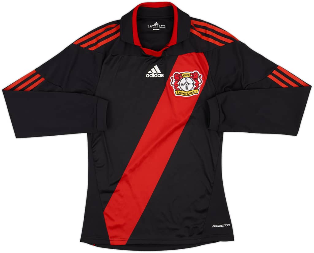 2010-11 Bayer Leverkusen Player Issue Home L/S Shirt - 9/10 - (S)