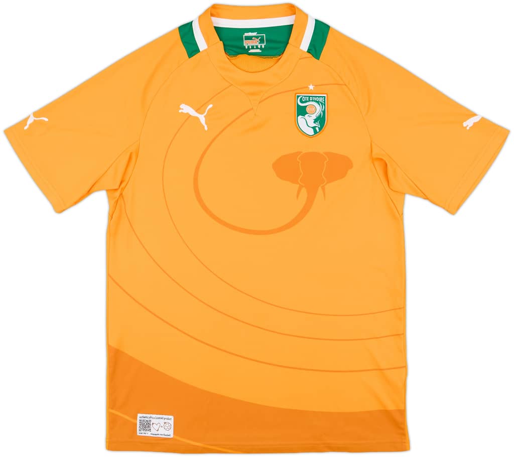 2010-11 Ivory Coast Home Shirt - 10/10 - (M)