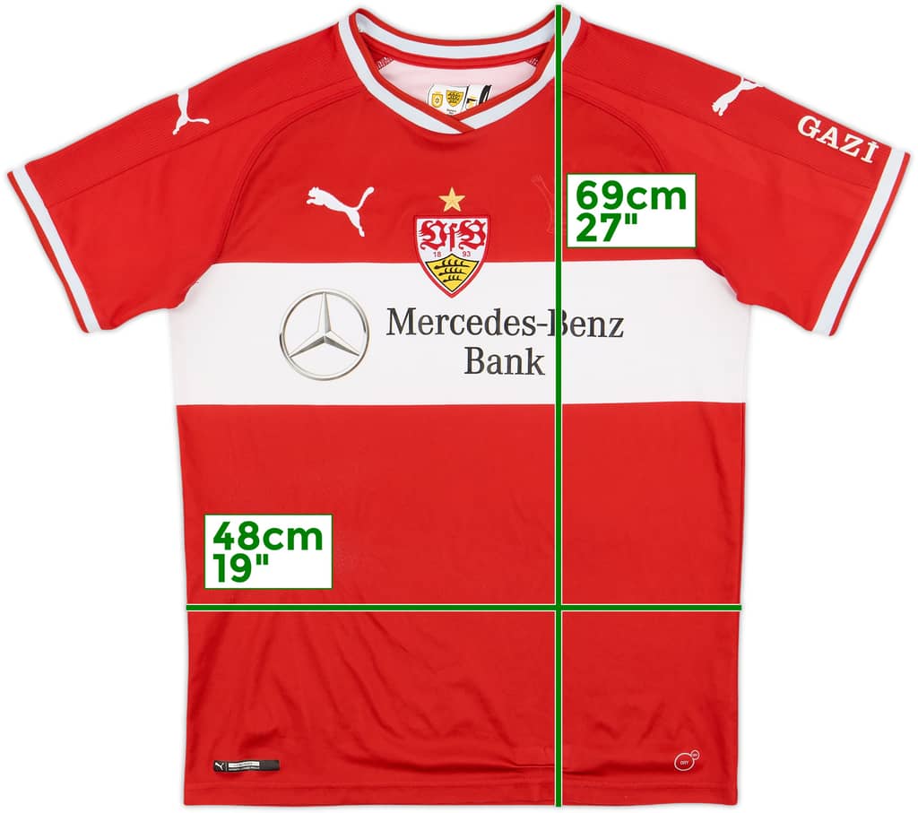 2018-19 Stuttgart Away Shirt - 6/10 - (XL.Boys)