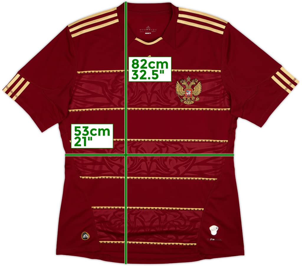 2010-11 Russia Home Shirt - 5/10 - (L)