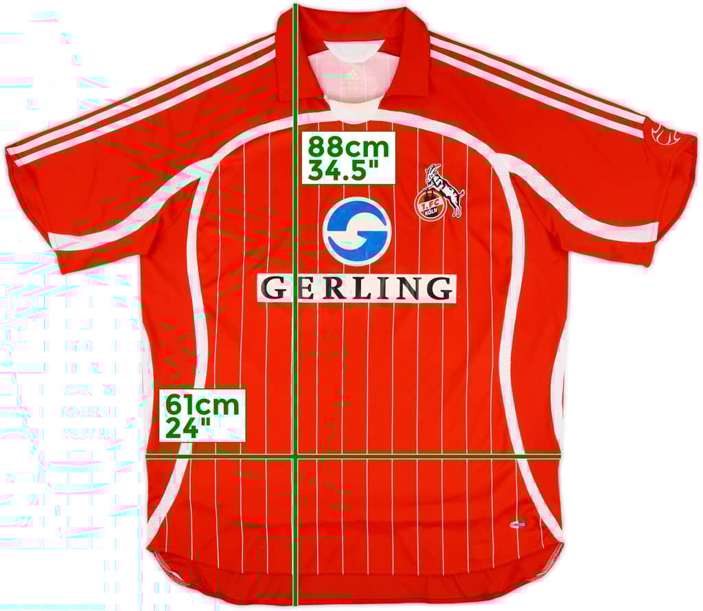 2006-07 FC Koln Home Shirt - 6/10 - (XL)