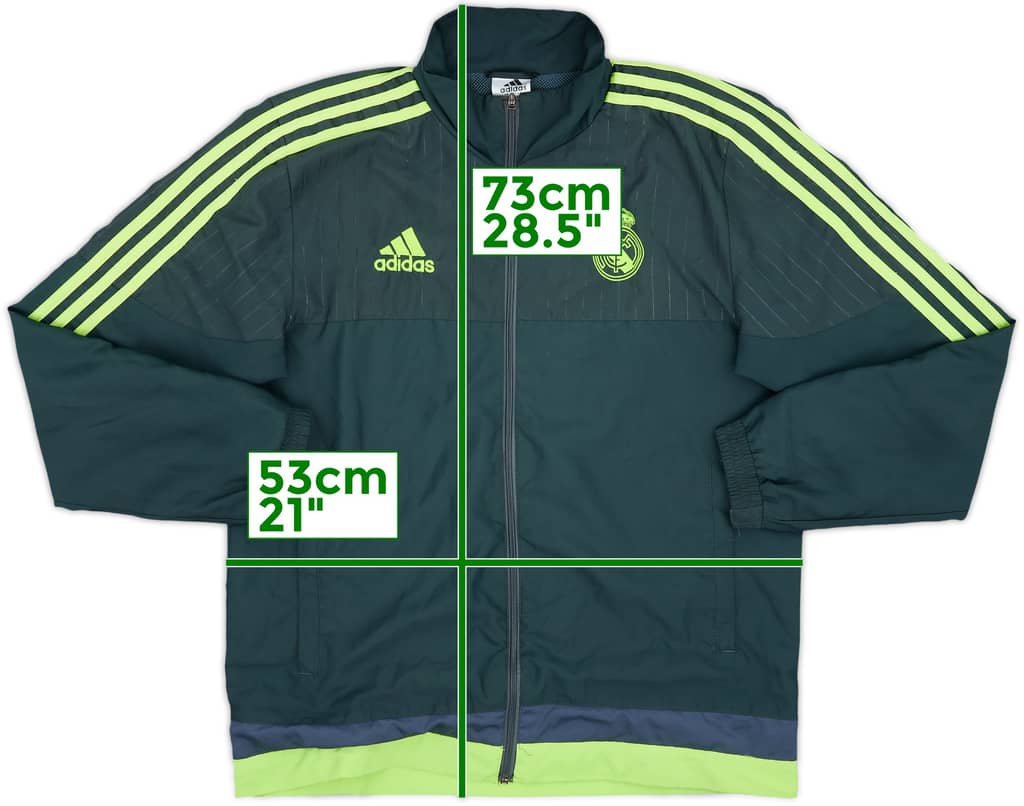 2016-17 Real Madrid adidas Track Jacket - 6/10 - (M)