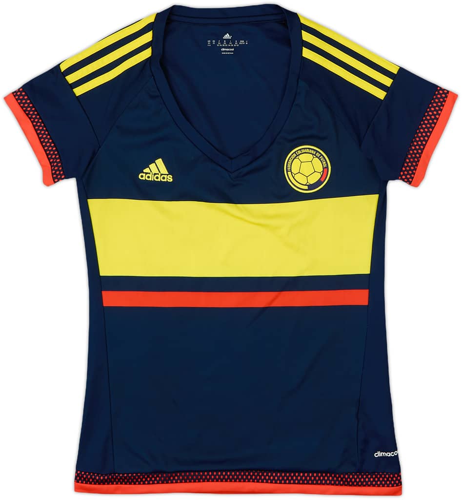 2015 Colombia Copa America Away Shirt - 9/10 - (Women's XS)