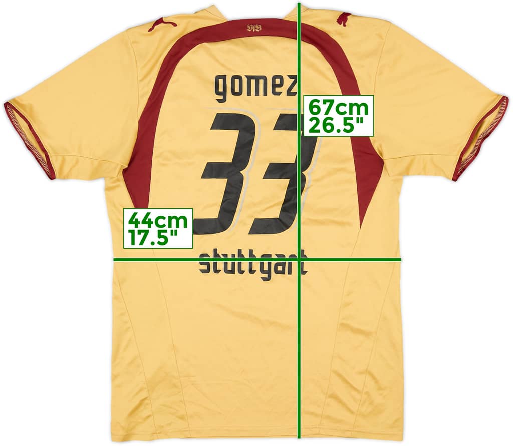 2006-07 Stuttgart Third Shirt Gomez #33 - 6/10 - (S)